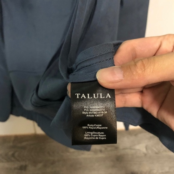 NWOT ARITZIA TALULA Blue Blazer - Picture 4 of 5